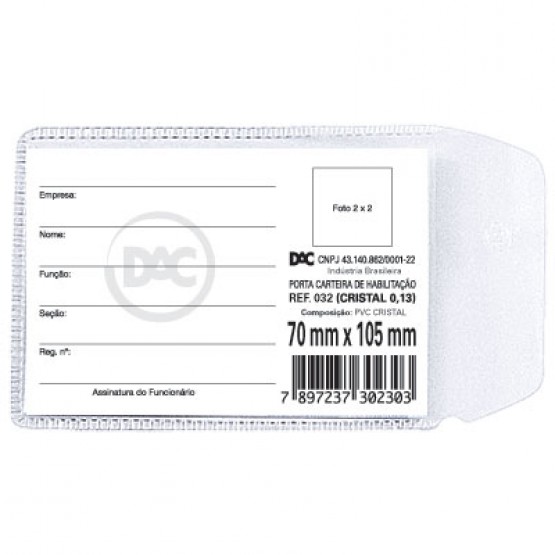 Protetor de Documento 70x105mm DAC