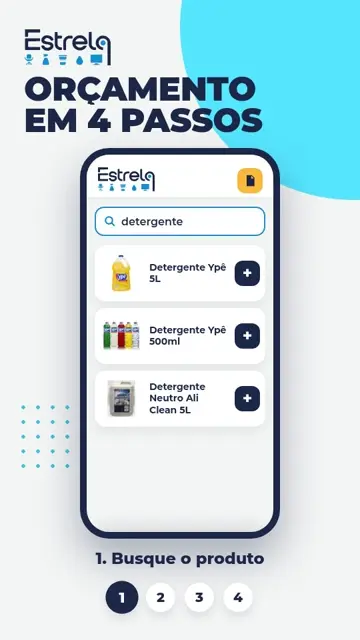 Demonstração do orçamento: busca, lista e envio pelo WhatsApp